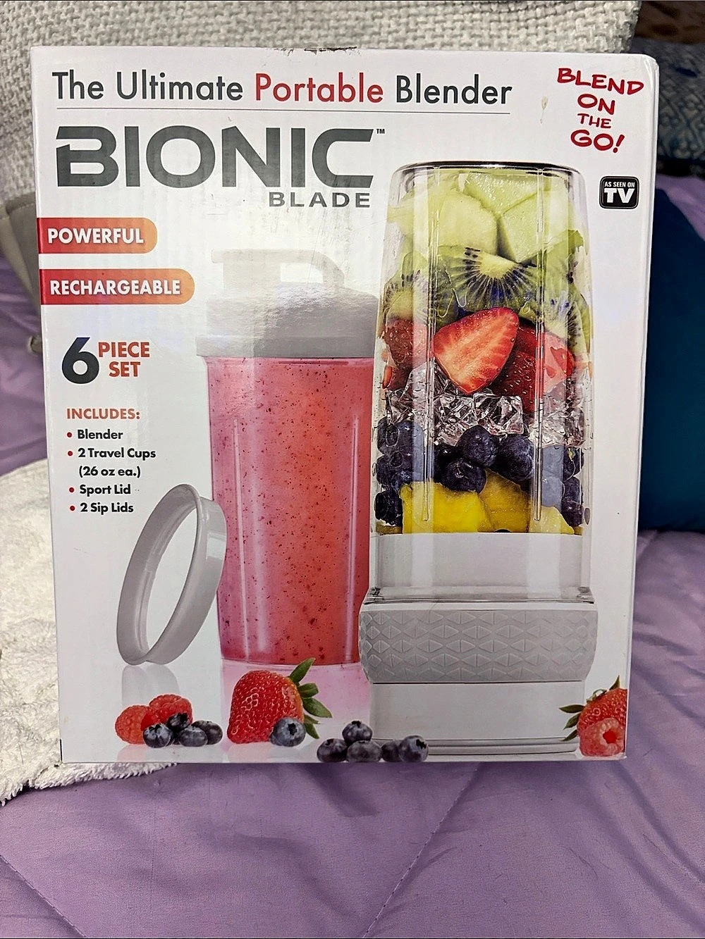 Bionic Blade Portable Blender 6-Piece Set